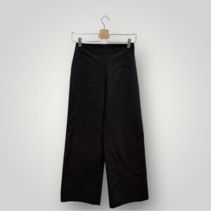 Pier Antonio Gaspari Black Wide Leg Pants Sz 40 US Small Italy